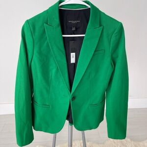Banana Republic Vibrant Green Women Blazer